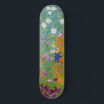 Skateboard Gustav Klimt - Jardín de flores<br><div class="desc">Jardín de flores - Gustav Klimt en 1905-1907</div>