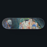 Skateboard Gustav Klimt - Muerte y vida<br><div class="desc">Muerte y vida - Gustav Klimt,  Óleo sobre lienzo,  1910-1915</div>