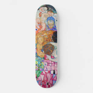 Skateboard Gustav Klimt - Muerte y vida