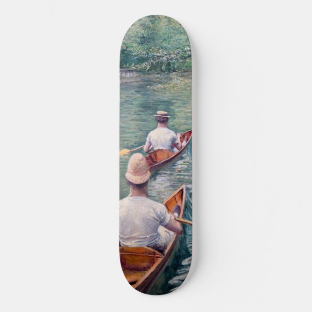 Skateboard Gustave Caillebotte - Canoes on the Yerres (Anverso)