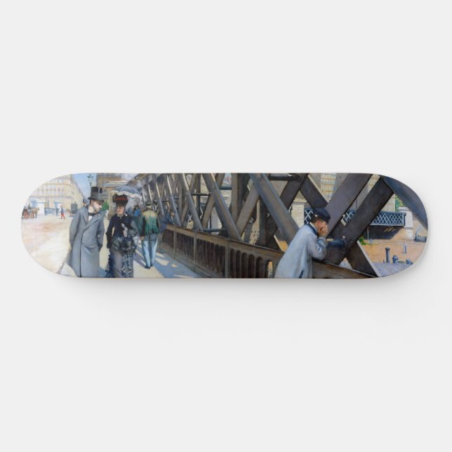 Skateboard Gustave Caillebotte - El Puente de Europa (Horz)