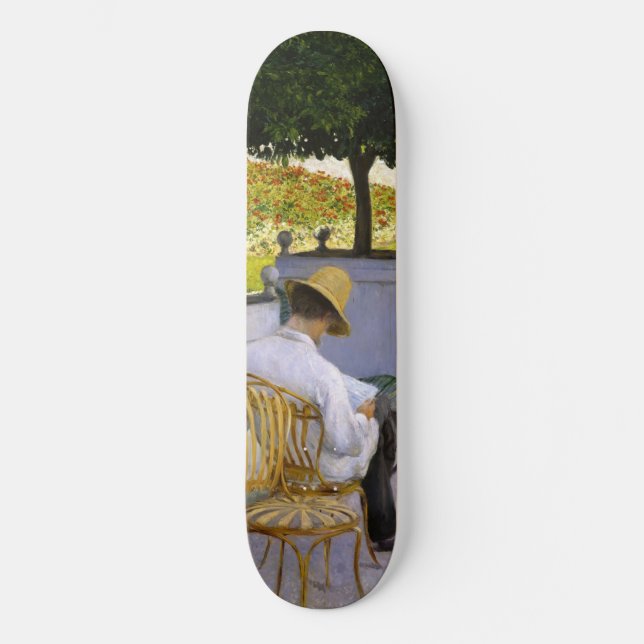 Skateboard Gustave Caillebotte - Los árboles Naranjas (Anverso)