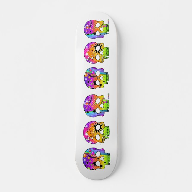 Skateboard - HABILIDADES DE ARTE POP (Anverso )