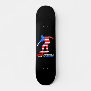 Skateboard HACER QUE AMÉRICA SKATE OTRA VEZ 50-50grind Editio