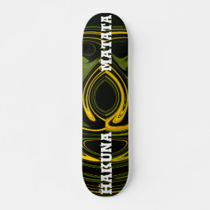 Skateboard Hakuna Matata Retro Niños y Chicas Personalizado S