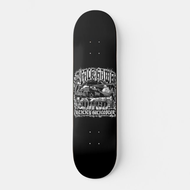 Skateboard Halcón negro (Anverso)