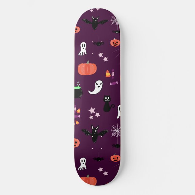 Skateboard Halloween (Anverso)