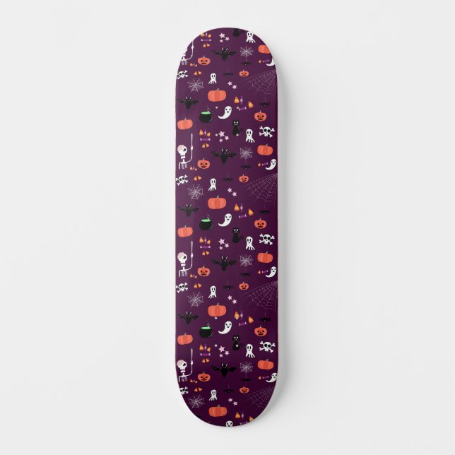 Skateboard Halloween (Anverso)