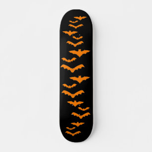 Skateboard Halloween Bats