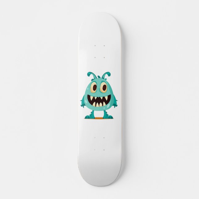 Skateboard Halloween/Monstruo/personalizado (Anverso )