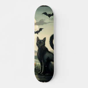Skateboard Halloween/otoño/otoño/otoño/calabaza/gato
