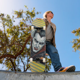 Skateboard Halloween, vampiro sediento
