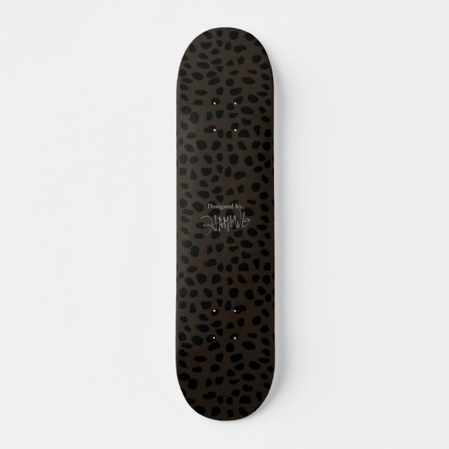 Skateboard HAMbWG Taupe Leopard (Anverso )