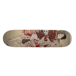 Skateboard Hangakujo, samurai de sexo femenino circa 1885