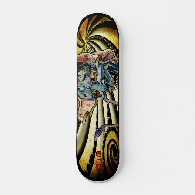 Skateboard Hannya (Anverso )