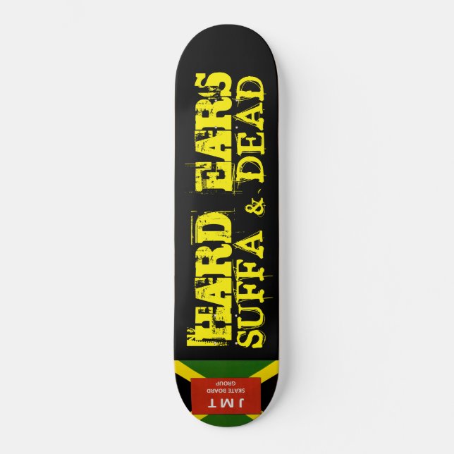 Skateboard HARD EARS (Anverso)