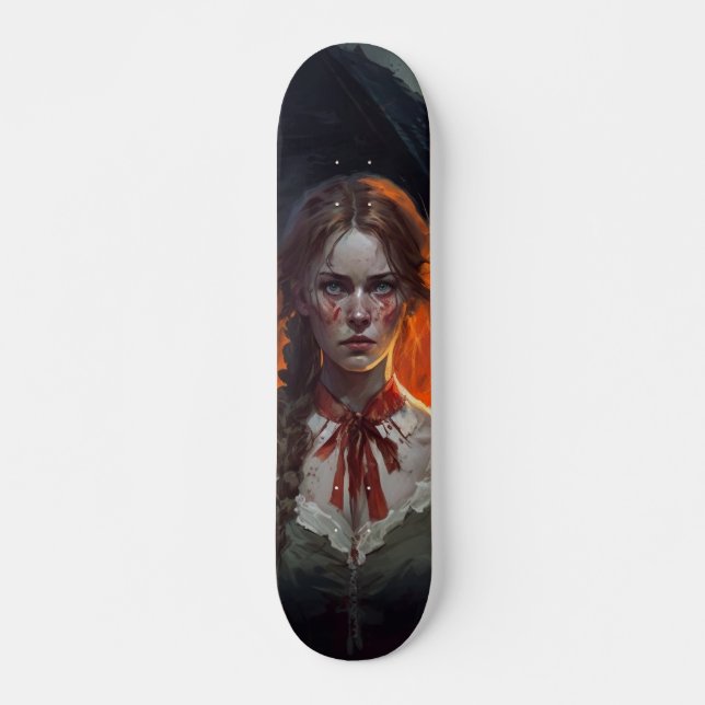 Skateboard Haunting house (Anverso )