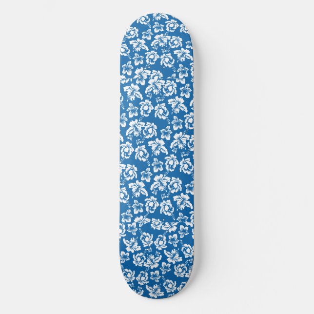 Skateboard Hawai azul (Anverso)