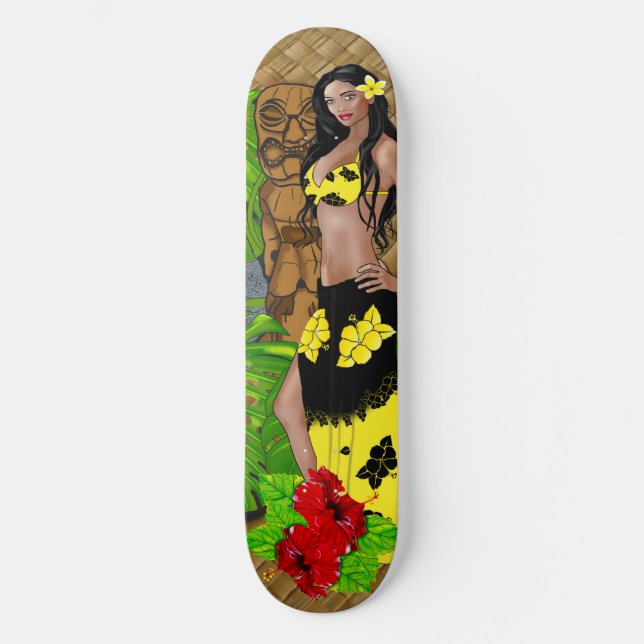 Skateboard Hawai Mix (Anverso)