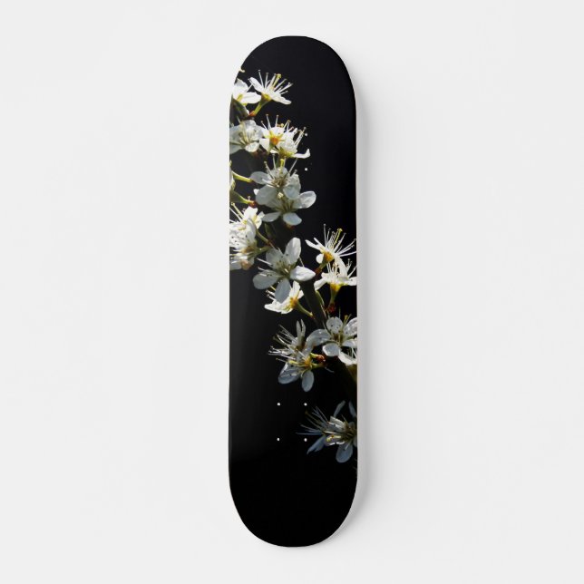 Skateboard Hawthorn Flowers sdcnm (Anverso )
