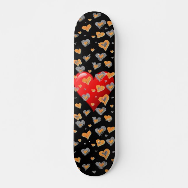 Skateboard Hearts (Anverso )