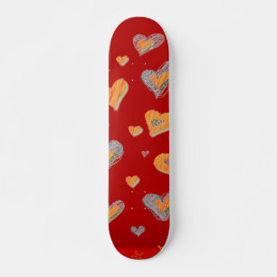 Skateboard Hearts