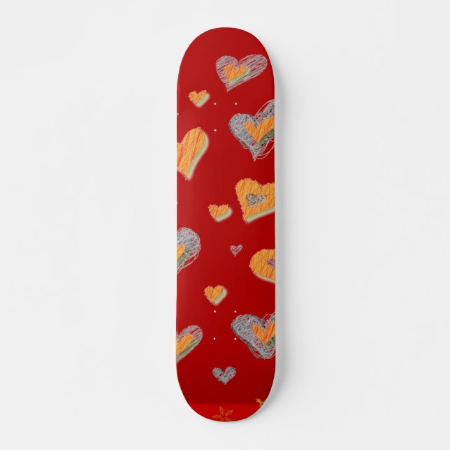Skateboard Hearts (Anverso )