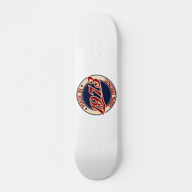 Skateboard Hecho En 1973 (Anverso )