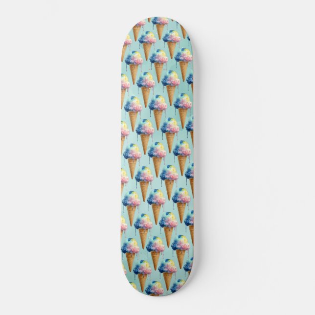 Skateboard Helado (Anverso)