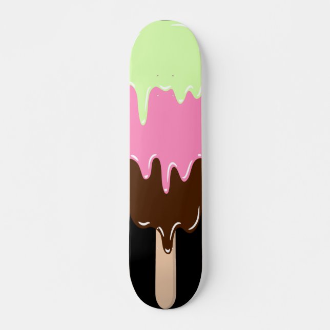 Skateboard Helado (Anverso )