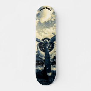 Skateboard Hélice de avión. El Llamado Del Cielo
