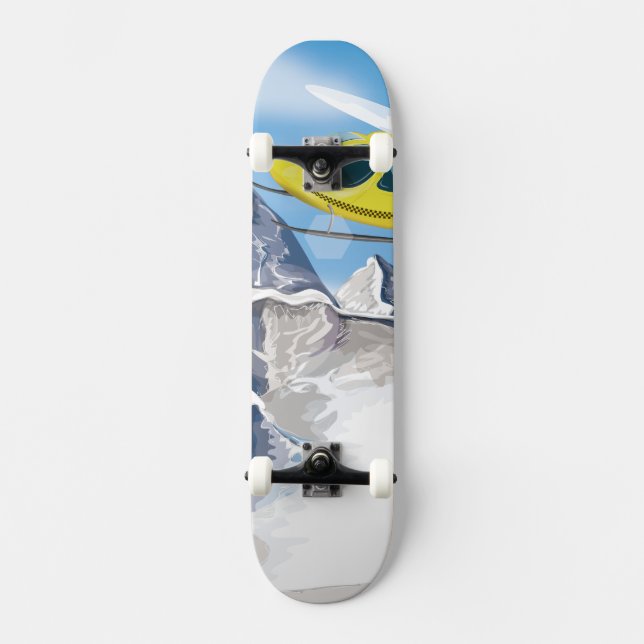 Skateboard Helicóptero de rescate (Anverso)