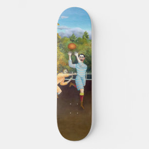 Skateboard Henri Rousseau - Los jugadores de fútbol