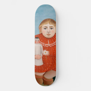 Skateboard Henri Rousseau - Niño con muñeca