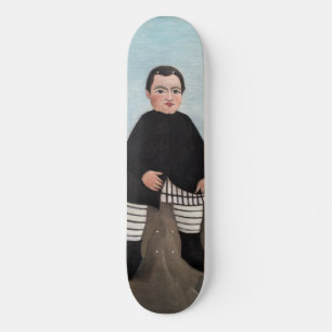 Skateboard Henri Rousseau - Niño en las rocas