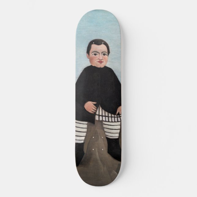 Skateboard Henri Rousseau - Niño sobre las rocas (Anverso)