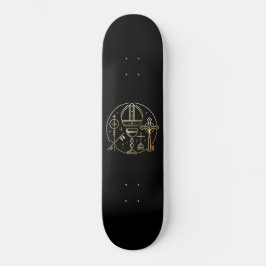 Skateboard Heraldisches Symbol Papst
