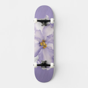 Skateboard Hermosa orquídea de lavanda