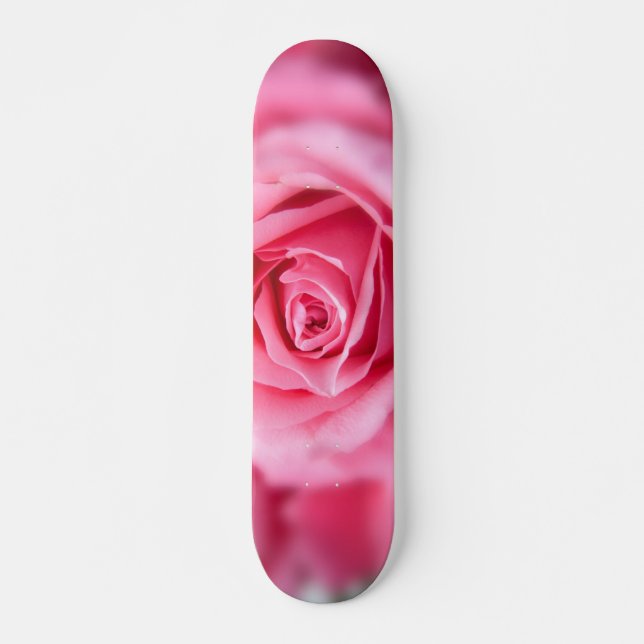 Skateboard Hermosa rosa rosa (Anverso )