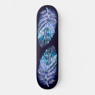 Skateboard Hermosas plumas - Elige tu color favorito