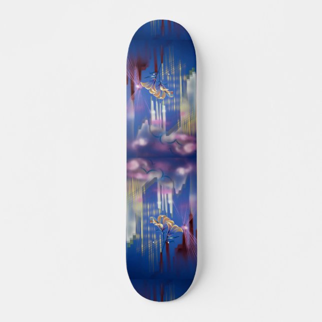 Skateboard Hermoso de nuevo al futuro (Anverso )