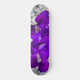Skateboard Hermoso iris morado