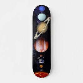 Skateboard Hermoso Planeta En El Universo
