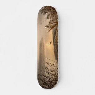 Skateboard Heron Heaven - Paisaje en el lago