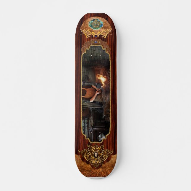Skateboard Herrero - A los herreros les gusta lo caliente (Anverso )