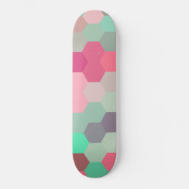 Skateboard Hexagon colour,
