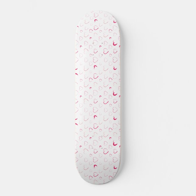 Skateboard Hice para ti mi corazón (Anverso)