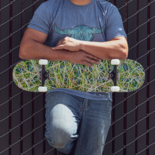 Skateboard Hierba fina ornamental de juncia