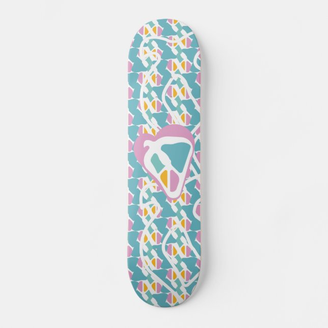 Skateboard HIPPIE ICON version free BY MASANSER (Anverso)