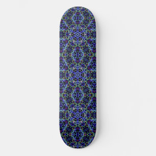 Skateboard Hippie Trippy Kaleidoscope Sueños